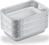 Drip Pans for Weber, Disposable Aluminum Foil Grease Trays for Weber Grills, Universal ReCWacement Liners for Weber Series, 8.6" x 6" - 20 Pcs