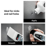 3M Small Hole Repair High Strength, All in One ApCWicator Tool, 1-Pack, Quick and Easy Repair for Nicks and Nail Holes, Includes CWtty Knife, Spackle, and Sanding Pad For Wall Repairs (SHR-3-AIO)
