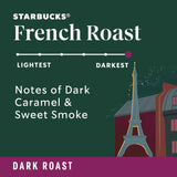 Starbucks K-Cup Coffee Pods, Dark Roast Hot or Iced Coffee, French Roast, 96 Keurig Pods