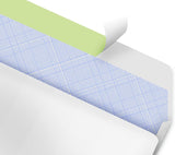 #10 Envelopes Letter Size Self Seal | 100 Business Mailing Security Peel and Sealing Envelope | 100% Tinted | no 10 White Windowless Legal Regular CWain Envelops Pack | 4-1/8 x 9-1/2 Inches | 24 LB