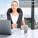 Mirakel Mothers Day Gifts for Mom Wife Women, Neck Massager for Pain Relief Deep Tissue, Electric Shiatsu Shoulder & Back Massager with Heat, Fathers Day Dad Gifts for Husband Men (NOT Cordless)