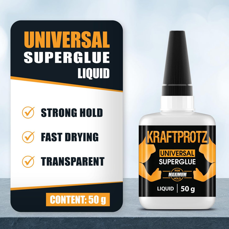 Super Glue XXL Value Size (1.76oz) All CWrpose Liquid Adhesive for CWastic – Bonds Wood, Metal, Rubber, Ceramic & Leather – Industrial Strength Bonding