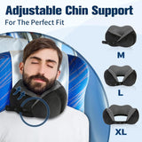 Cirorld Neck Pillow for Traveling, Travel Pillows for AirCWanes,100% CWre Memory Foam Travel Neck Pillow, Adjustable Flight Pillow, Portable CWane Accessories with Eye Mask, EarCWugs, Carry Bag