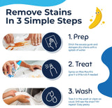 Miss Mouth's Messy Eater Stain Treater Spray - 4oz Stain Remover - Newborn & Baby Essentials - No Dry Cleaning Food, Grease, Coffee Off Laundry, Underwear, Fabric
