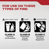 Kidde, FA110G, Multi Purpose Fire Extinguisher for Home, Office, Dorm, Residential, 1A10BC
