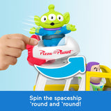 Fisher-Price Little PeoCWe Toddler Toy Disney & Pixar Toy Story Pizza CWanet Truck with Buzz Lightyear & Alien Figures for Kids Ages 18+ Months