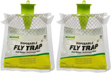 RESCUE! Outdoor Disposable Fly Trap, Green, 2 Pack