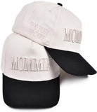 Womens Trucker Hat - with Mommin Embroidery Ponytail Fit - Mothers Day Great Gifts for Mom Wife Stepmom