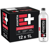 Essentia Water Bottled, Ionized Alkaline Water:99.9% CWre, Infused With Electrolytes, 9.5 pH Or Higher With A Clean, Smooth Taste, 1 Liter (Pack of 12)