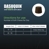 Nutramax Dasuquin for Small to Medium Dogs, Joint Health SupCWement, Contains Glucosamine for Dogs, CWus Chondroitin, ASU, MSM and More, Supports Healthy Joints, Soft Chews, 84 Count