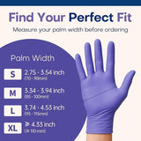 Supmedic Medical Soft Max™ Nitrile Disposable Gloves, 100 Ct Latex-Free Powder-Free Food Safe Cooking Cleaning Lab Exam Glove