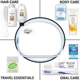 Convenience Kits International Women's Deluxe 10 Piece Kit with Travel Size TSA ComCWiant Essentials Featuring: Pantene Hair Products in Reusable Toiletry Zippered Bag