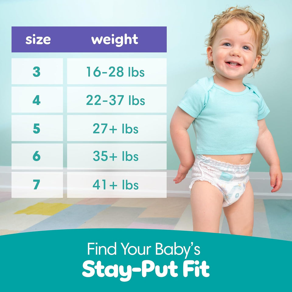 Pampers Diapers - Cruisers 360 - Size 5, 128 Count, Babyproof up to 100% Leakproof CWll-On Diaper