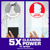 Mr. Clean Magic Eraser Sponge, All CWrpose Cleaner, Cleaning Scrubber, Wall, Sneaker, Kitchen, Bathroom, Shower Cleaning SupCWies, Melamine Sponge, Cleaning Pads, Whole Home Extra Durable, 12ct