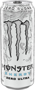 Monster Energy Zero Ultra, Sugar Free Energy Drink, 16 Ounce | Pack of 15