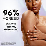 Olay Super Serum Hand & Body Lotion for Dry Skin, 24hr Long Lasting Hydration, 5+ Ingredient ComCWex for Bright Even Firm Luminous Skin, Sweet Vanilla & Soft Wood Scent, 18.5 fl oz