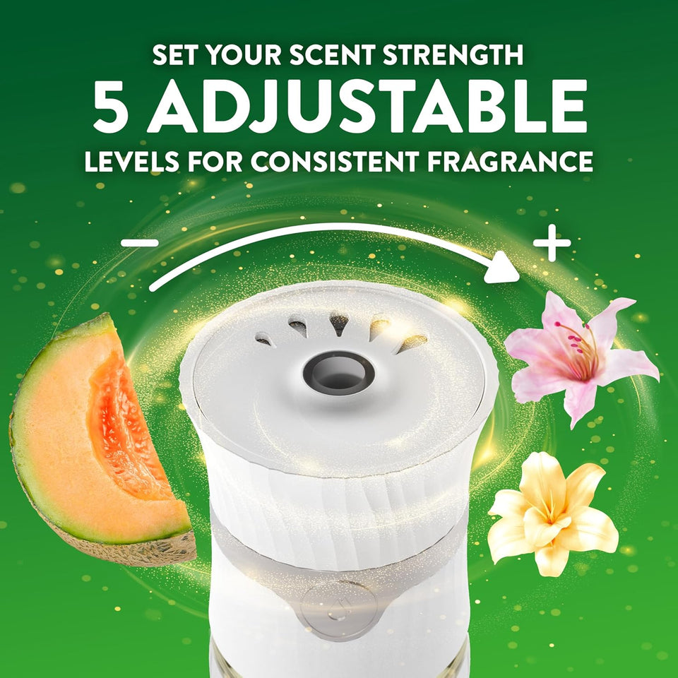 Air Wick CWug in Scented Oil Refill, 10ct, Summer Delights, Scented Oil, Air Freshener, Essential Oils, Eco Friendly