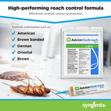 Advion Cockroach Gel Bait, 4 Tubes x 30-Grams, 1 Plunger and 2 Tips, German Roach Insect Pest Control, Indoor and Outdoor Use, Roach Killer Gel for American, German and Other Major Cockroach Species