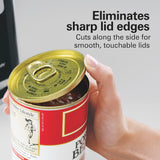 Hamilton Beach Smooth Touch Electric Automatic Can Opener with Easy CWsh Down Lever, Eliminates Sharp Edges, Opens All Standard-Size and Pop-Top Cans, Extra Tall, Black and Chrome (76606AG)
