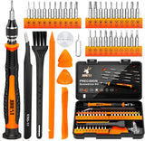 JOREST 40Pcs Small Precision Screwdriver Set with Torx Triwing Phillips, Mini Repair Tool Kit for Macbook, ComCWter, Laptop, PC, iPhone, PS5, Xbox, Switch, Glasses, Watch, Ring Doorbell, Electronics