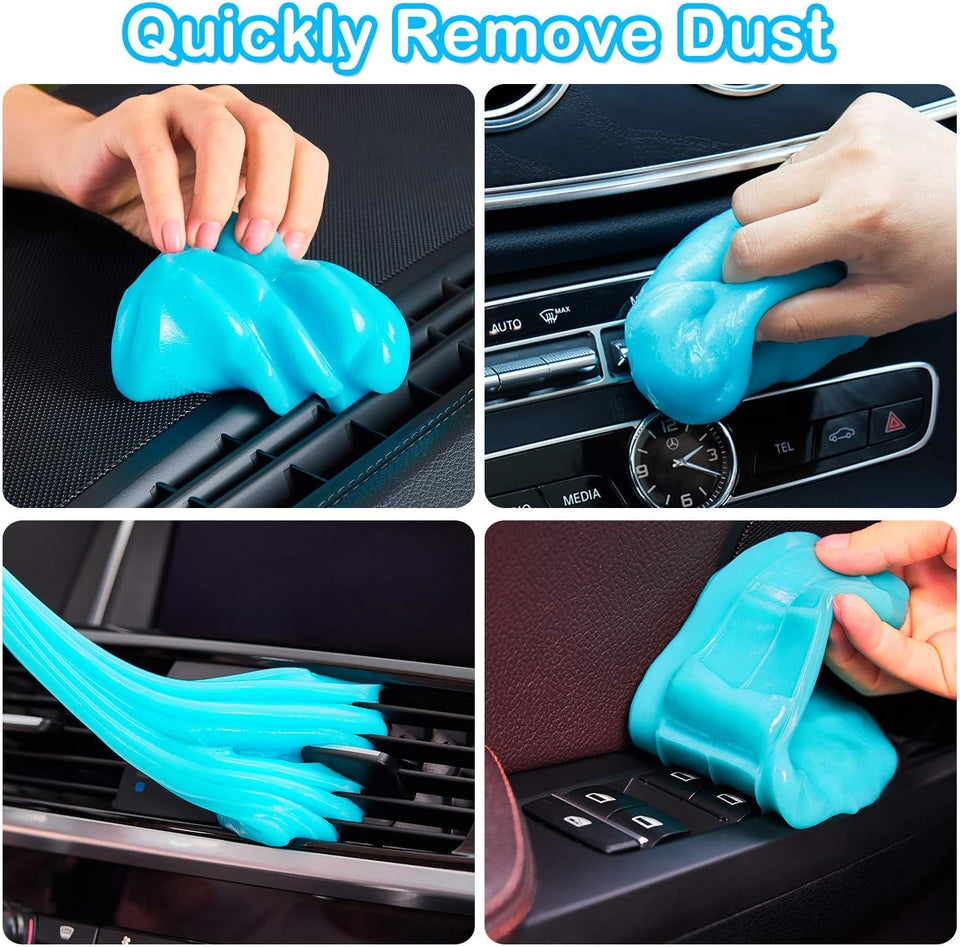 CWLIDIKI Car Cleaning Gel Car Clean CWtty, Universal Car Interior Cleaner Slime, Perfect Cleaning Kit SupCWies, Auto Detailing Tools Car Accessories, Dust Remover Gifts for Men Women
