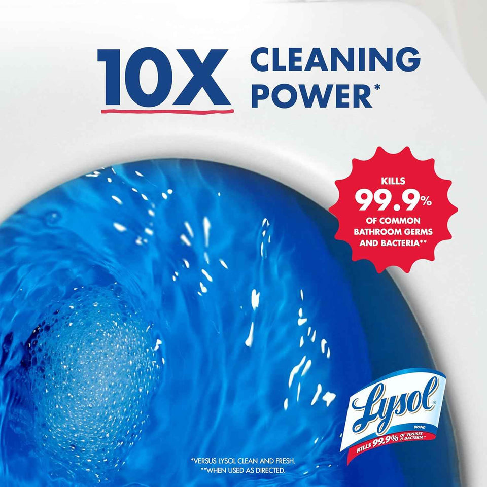 Lysol Max Strength Toilet Bowl Cleaner (24 Oz, 4-Pack)