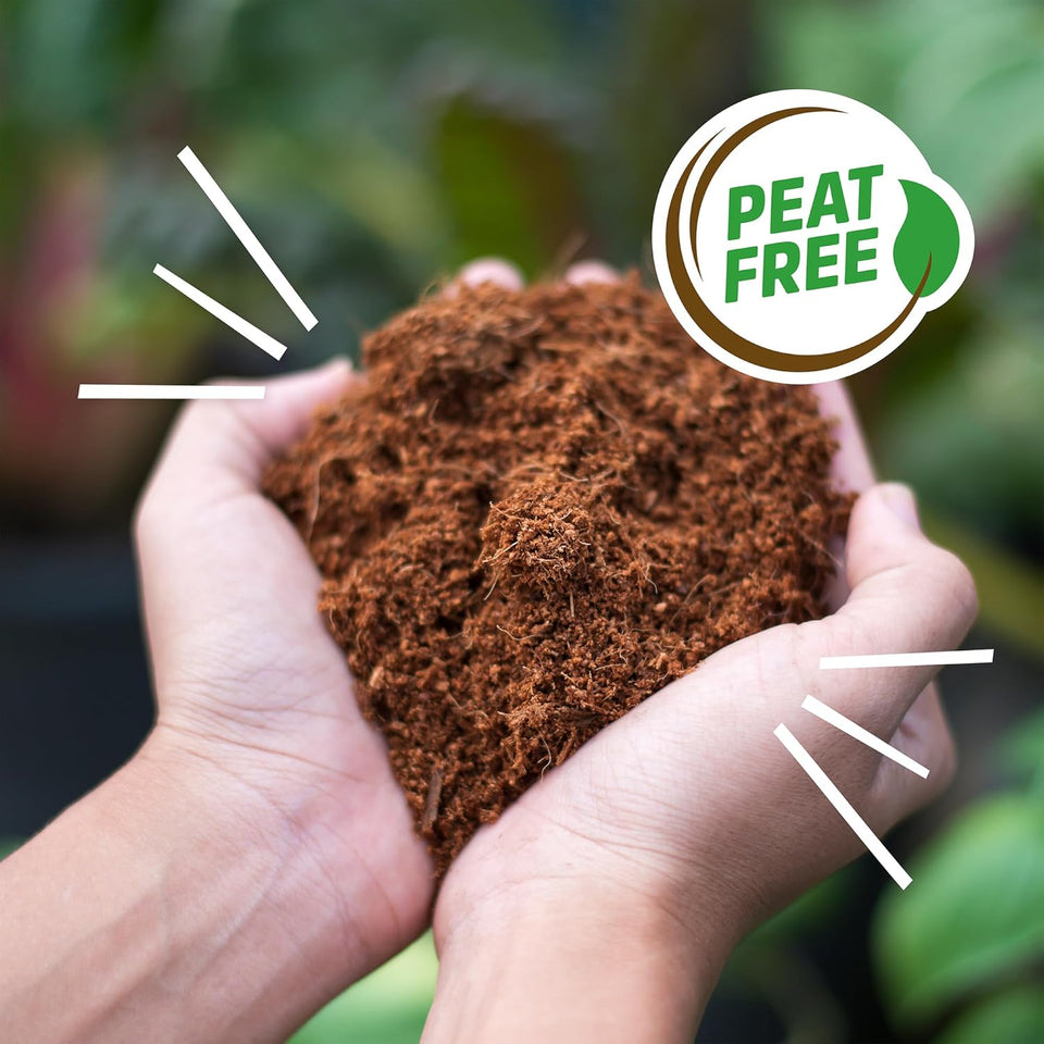 Back to The Roots Organic Coir, 51 Quart Expanding Soil, Great for Seeds and Potting
