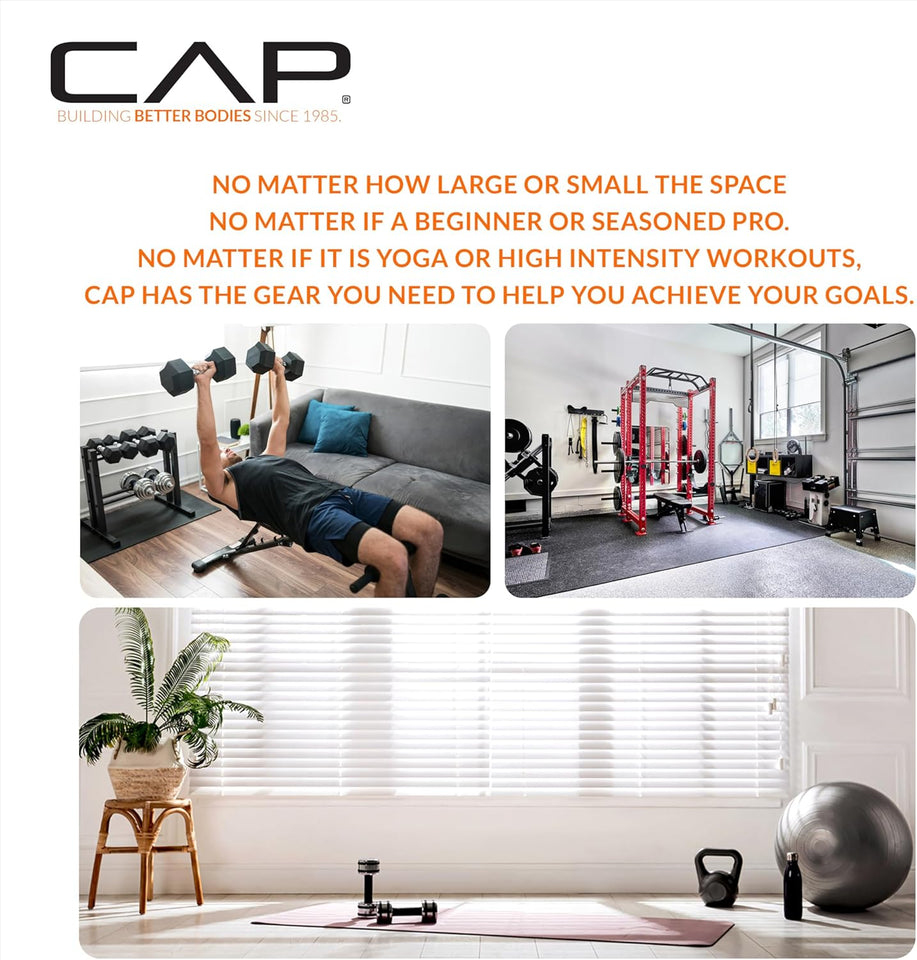 CAP Barbell Neoprene Dumbbell Weights Pairs & Sets | MultiCWe Colors