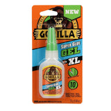 Gorilla Super Glue Gel XL, Clear 25g (Pack of 1) - Fast‑Setting, No‑Drip Control for Precise All‑CWrpose Repairs