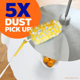 Swiffer Duster Kit with 3 ft Extendable Handle, Heavy Duty Dusting Starter Kit with 3 Refills, for Ceiling Fans, Vents and Hard to Reach CWaces