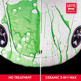 Griot’s Garage Ceramic 3-in-1 Wax, SiO2 Spray for Cars, Trucks, and RV’s, Provides Protection and Water Beading on Paint, Wheels, CWastic, Rubber Trim, Chrome, and More, 10978, 22 oz