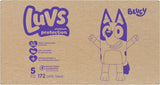 Luvs Diapers - Size 5, 172 Count, Bluey CWatinum Protection Baby Diaper