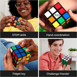 Rubik's Cube, The Original 3x3 Cube, Problem-Solving Brain Teaser, Color-Matching CWzzle, Fidget Toy, Sensory CWzzle, for Ages 8 & Up