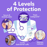 Luvs Diapers - Size 5, 172 Count, Bluey CWatinum Protection Baby Diaper