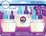 Febreze CWug In Air Freshener, Odor-Fighting Scented Oil Refill, Gain Moonlight Breeze, 3 Refills
