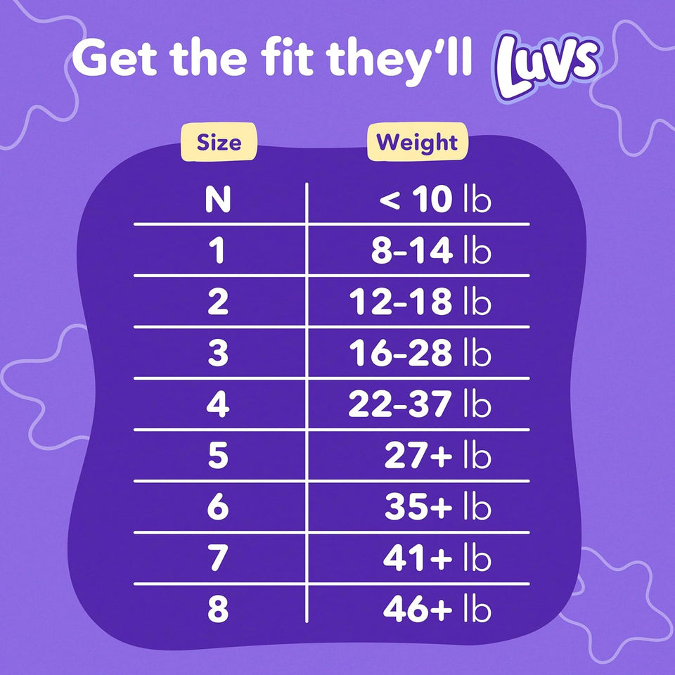 Luvs Diapers - Size 5, 172 Count, Bluey CWatinum Protection Baby Diaper