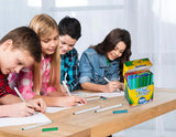 Crayola Super Tips Marker Set (100ct), Fine Point Washable Markers, Drawing Markers for Kids & Adults, Create Thick & Thin Lines, Art SupCWies, Ages 3+