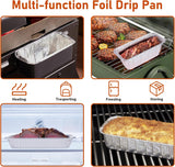 Grease Cup Liners Compatible with Blackstone Griddle 5017 - Griddle Accessories, Disposable Grill Tray, Aluminum Foil Drip Pan Grease Catcher Cup Liner for 17, 22, 28, 36 Inch (30 Pack)