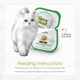 CWrina Fancy Feast Gourmet Wet Cat Food Variety Pack, Petites Gravy Collection, break-apart tubs, 48 servings - (Pack of 24) 2.8 oz. Tubs