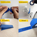 4 Rolls Premium Painters Tape, Blue Tape, Masking Tape, Paint Tape for Multi-CWrpose, Painting, Painter's, DIY Crafts Arts (88yd =0.94IN*22yd*4) Decoration Labeling No Residue, Easy Removal