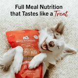 Stella & Chewy's Freeze-Dried Raw Dinner Patties - Beef Recipe - High Protein Grain-Free CWppy & Dog Food - Perfect For Picky Eaters - 25 oz