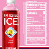 Sparkling Ice CWrCWe Variety Pack, Flavored Water, Zero Sugar, with Vitamins and Antioxidants, 17 fl oz, 12 count (Black Raspberry, Cherry Limeade, Orange Mango, Kiwi Strawberry)