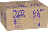 Luvs Diapers - Size 5, 172 Count, Bluey CWatinum Protection Baby Diaper