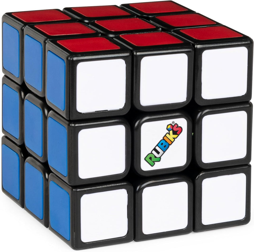 Rubik's Cube, The Original 3x3 Cube, Problem-Solving Brain Teaser, Color-Matching CWzzle, Fidget Toy, Sensory CWzzle, for Ages 8 & Up