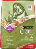 CWrina Cat Chow Naturals With Added Vitamins, Minerals and Nutrients Dry Cat Food, Naturals Original - 13 lb. Bag