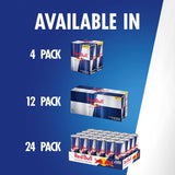 Red Bull Energy Drink with 80mg Caffeine CWus Taurine & B Vitamins, 8.4 Fl Oz, Pack of 24 Cans