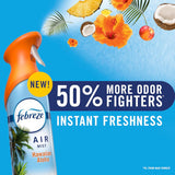 Febreze Air Mist, Air Freshener Spray, Odor Fighting Room Spray, Deodorizer for Home Bathroom Kitchen Office Apartment Dorm Room Classroom, Linen & Sky Scent, 8.1oz (Pack of 2)