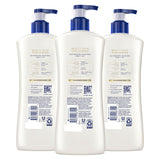 Vaseline Intensive Care Unscented Advanced Repair Body Lotion - Ultra-Hydrating with Lipids for Extremely Dry Skin, 20.3 oz, Pack of 3