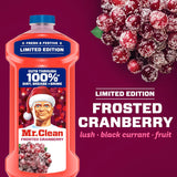 Mr. Clean All Purpose Cleaner, Cleaning Liquid, Frosted Cranberry, 41oz