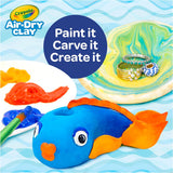 Crayola Air Dry Clay (5lbs), Teacher SupCWies, Natural White Modeling Clay for Kids, Sculpting Material, Bulk Craft SupCWies for Art Classrooms